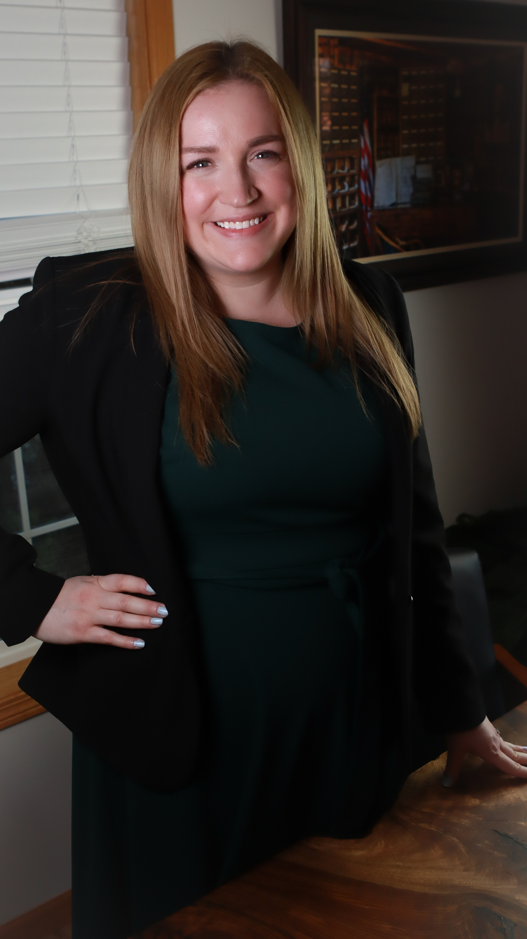 Nicole Knowles in her office